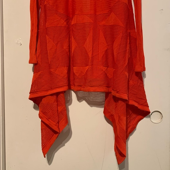 Exclusively Misook Sheer Cardigan Sweater - Picture 7 of 9